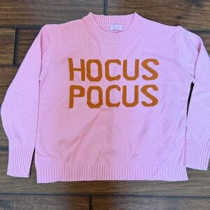 Pink Lily Blush Knit Hocus Pocus Pullover